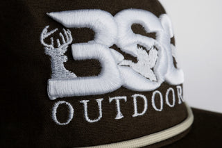 BSG Outdoors Brown Rope Hat